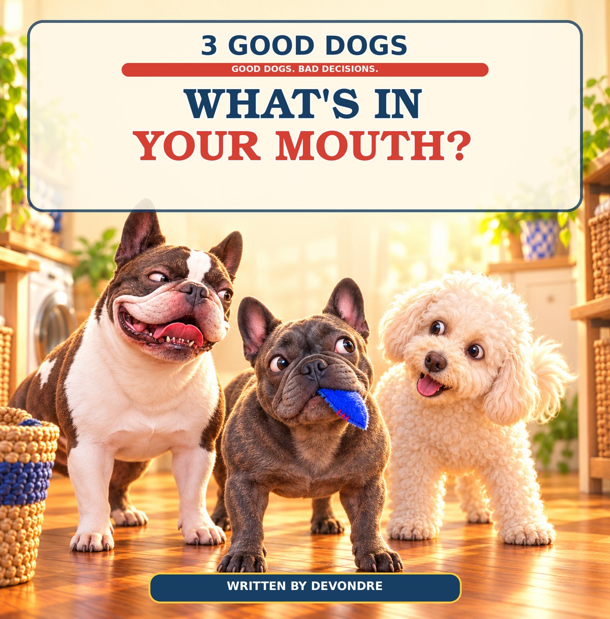 3 Good Dogs: What's in Your Mouth? book cover