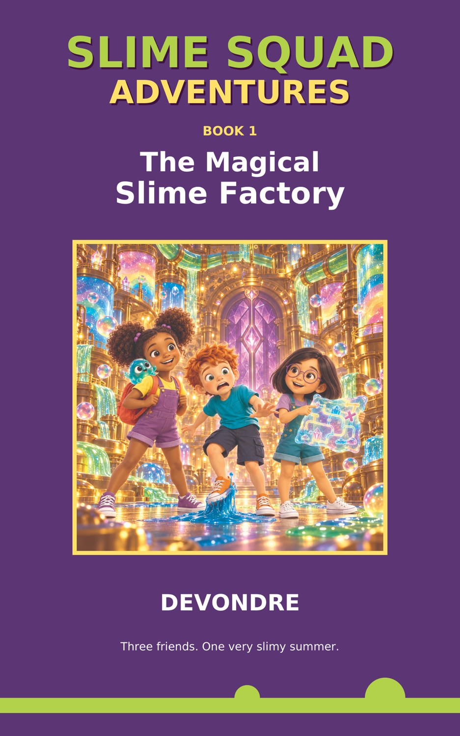 The Magical Slime Factory book cover